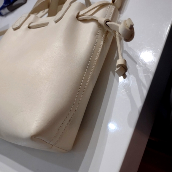 MADEWELL Small Transport Crossbody bag Ivory/Cream - Picture 8 of 9